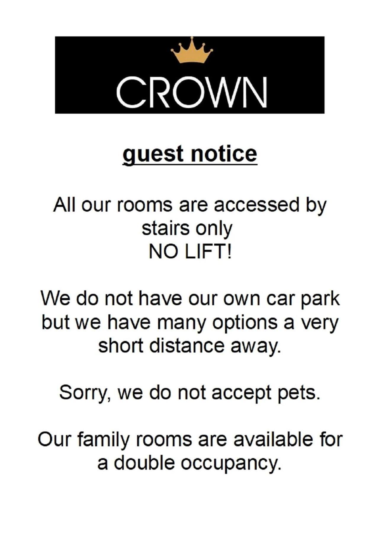 The Crown Hotel Morecambe Bagian luar foto